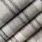 Blue Grey Stain Resistant Performance Pet Friendly Plaid Woven Pattern Upholstery Fabric by The Yard - SKU: Harley Storm